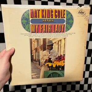 Nat King Cole My Fair Lady Vinyl Record